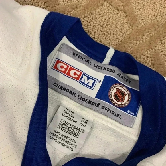 Vtg Mike Peca Toronto Maple Leafs  NHL Hockey Jersey - Picture 7 of 11